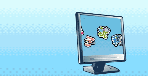 液晶屏显色原理.gif